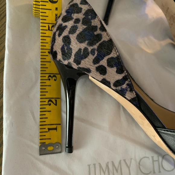 Jimmy Choo leopard print pony hair heels - Picture 5 of 7